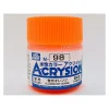 GUNZE GU0098 FLUORESCENT ORANGE ml 10 Pz.6 Modellino