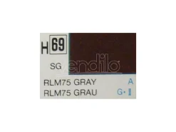 Gunze GU0069 GREY SEMI-GLOSS ml 10 Pz.6 Modellino