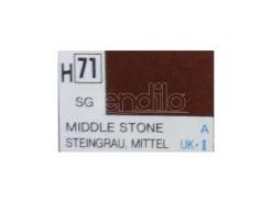 Gunze GU0071 MIDDLE STONE SEMI-GLOSS  ml 10 Pz.6 Modellino