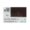Gunze GU0052 OLIVE DRAB SEMI-GLOSS  ml 10 Pz.6 Modellino