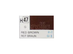 Gunze GU0047 RED BROWN GLOSS ml 10 Pz.6 Modellino