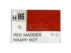 Gunze GU0086 RED MADDER GLOSS ml 10 Pz.6 Modellino