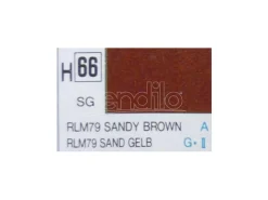 Gunze GU0066 SANDY BROWN SEMI-GLOSS ml 10 Pz.6 Modellino