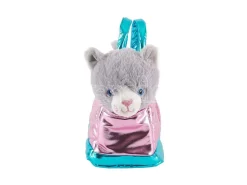 Hand Bag + Peluche Pink Coco Gat 28cm Perletti