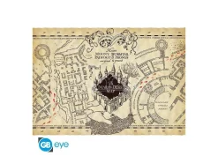 Harry Potter - Parchment Poster - Mappa Del Malandrino