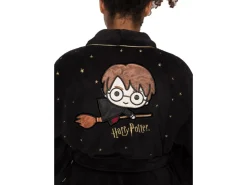 Harry Potter Accappatoio Nero Donna Kawaii con Harry 42 x 32 x 10 cm Groovy