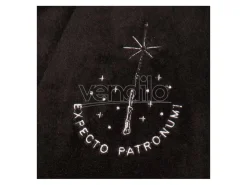 Harry Potter Accappatoio Nero con Patronus da Donna Taglia Unica Groovy