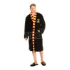 Harry Potter Accappatoio Nero con Stemma Hogwarts Taglia Unica Groovy
