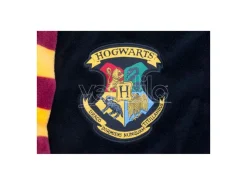 Harry Potter Accappatoio Nero con Stemma Hogwarts Taglia Unica Groovy