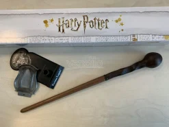 Harry Potter Bacchetta Magica Professor Remus Lupin + Piedistallo Noble Collection