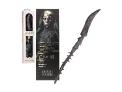 Harry Potter Bacchetta Magica Mangiamorte + Segnalibro 3D 30 cm Noble Collection