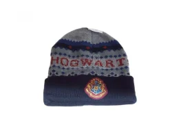 Harry Potter Berretta Invernale Grigia e Blu Hogwarts Taglia Unica Warner Bros.