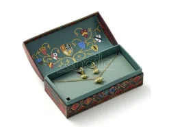 Harry Potter Boccino D'oro Orecchini + Collana The Carat Shop