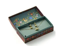 Harry Potter Boccino D'oro Orecchini + Collana The Carat Shop