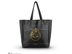 Harry Potter Borsa Nera con Logo Hogwarts Cinereplicas