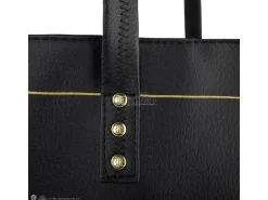Harry Potter Borsa Nera con Logo Hogwarts Cinereplicas