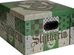 Harry Potter Box Scatola Portaoggetti Pieghevole Serpeverde 24x37x37 cm Pyramid