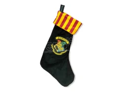 Harry Potter Calza Befana Nera con Stemma Hogwarts Natale Groovy
