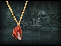 Harry Potter Collana con Ciondolo Pietra Filosofale 3.5 Cm Noble Collection