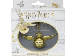 Harry Potter Collana con Pendente Orologio Boccino D'oro The Carat Shop