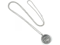 Harry Potter Collana con Medaglione Galleggiante con 3 Ciondoli 85 cm The Carat Shop