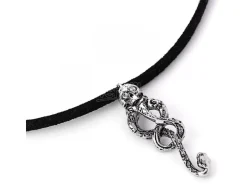 Harry Potter Collana Girocollo con Ciondolo Marchio Nero 40 cm The Carat Shop