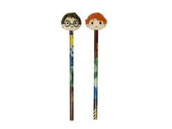Harry Potter 3d Pencil Gomma Per Cancelleria Toppers(2) Accessori Bs Studio