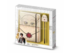 Harry Potter Diario Avorio + Penna Fashion Lettera di Hogwarts Karactermania