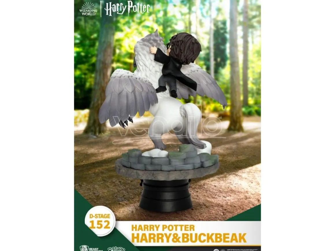 Harry Potter D-Stage PVC Diorama Harry & Buckbeak 16 Cm Beast Kingdom Toys