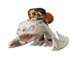 Harry Potter Funko Pop Film Vinile Figura Drago con Harry, Ron e Hermione 15 cm