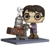 Harry Potter Funko POP Film Vinile Figura Harry che Spinge il Carrello 15 Cm