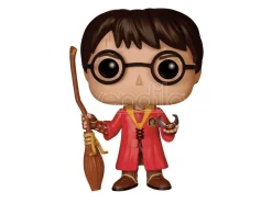 Harry Potter Funko POP Vinile Figura Harry con Divisa da Quidditch 9 Cm