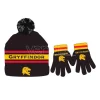 Harry Potter Grifondoro Cappello E Guanti Set Warner Bros.