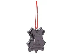 Harry Potter Hanging Tree Ornament Hogwarts Crest (Silver) 6 Cm Nemesis Now