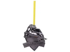 Harry Potter Hanging Tree Ornament Tassorosso Crest (silver) 6 Cm Nemesis Now
