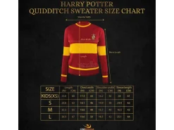 Harry Potter Maglione Quidditch Grifondoro Cinereplicas