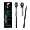 Harry Potter Mangiamorte Skull Wand Pen E Segnalibro Noble Collection