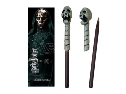 Harry Potter Mangiamorte Skull Wand Pen E Segnalibro Noble Collection