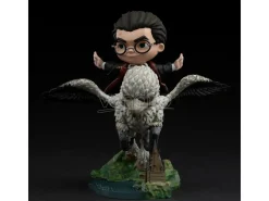 Harry Potter MiniCo Statua Harry Potter e Fierobecco 16 cm Iron Studios