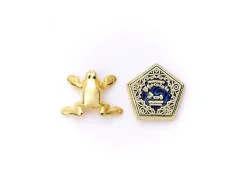 Harry Potter Orecchini a Bottone Placcati in oro Rana di Cioccolato Carat Shop