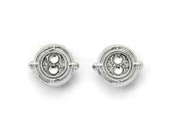 Harry Potter Orecchini Giratempo (silver Tone) The Carat Shop