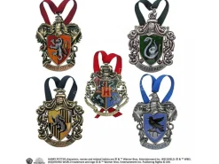 Harry Potter Ornamenti Natale Set 5 Stemmi Casate Di Hogwarts Noble Collection