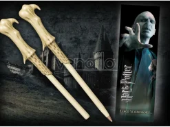 Harry Potter Penna e Segnalibro Bacchetta Lord Voldemort Noble Collection