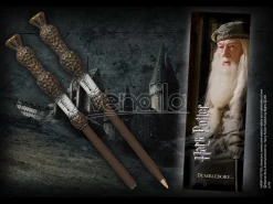 Harry Potter Penna e Segnalibro Bacchetta Albus Silente Noble Collection
