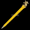 Harry Potter Penna Tassorosso Placcato Oro Noble Collection