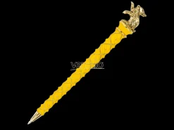 Harry Potter Penna Tassorosso Placcato Oro Noble Collection