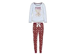 Harry Potter Pigiama Adulto Wizard Grigio/Rosso Warner Bros.