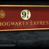 Harry Potter Placca Murale Binario 9 e 3/4 Espresso Hogwarts 56x20 Cm Noble