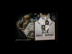 Harry Potter Placca Muro Giornale La Gazzetta Del Profeta 21cm Noble Collection