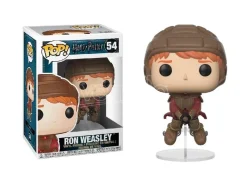 Harry Potter Pop! Film Figure Vinile Ron Sulla Scopa Di Quidditch 9 Cm Funko